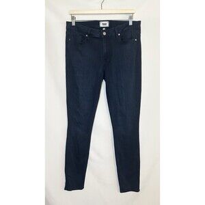PAIGE Verdugo Ultra Skinny Tonal Mona Dark Blue Jeans‎ Stretch Women's 31